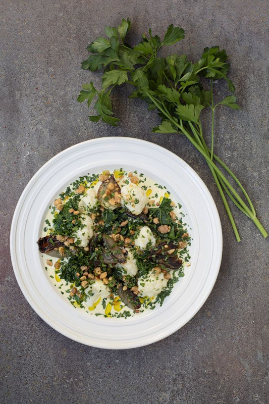 A Recipe for Vegan Roasted Cauliflower, and Toasted Almonds