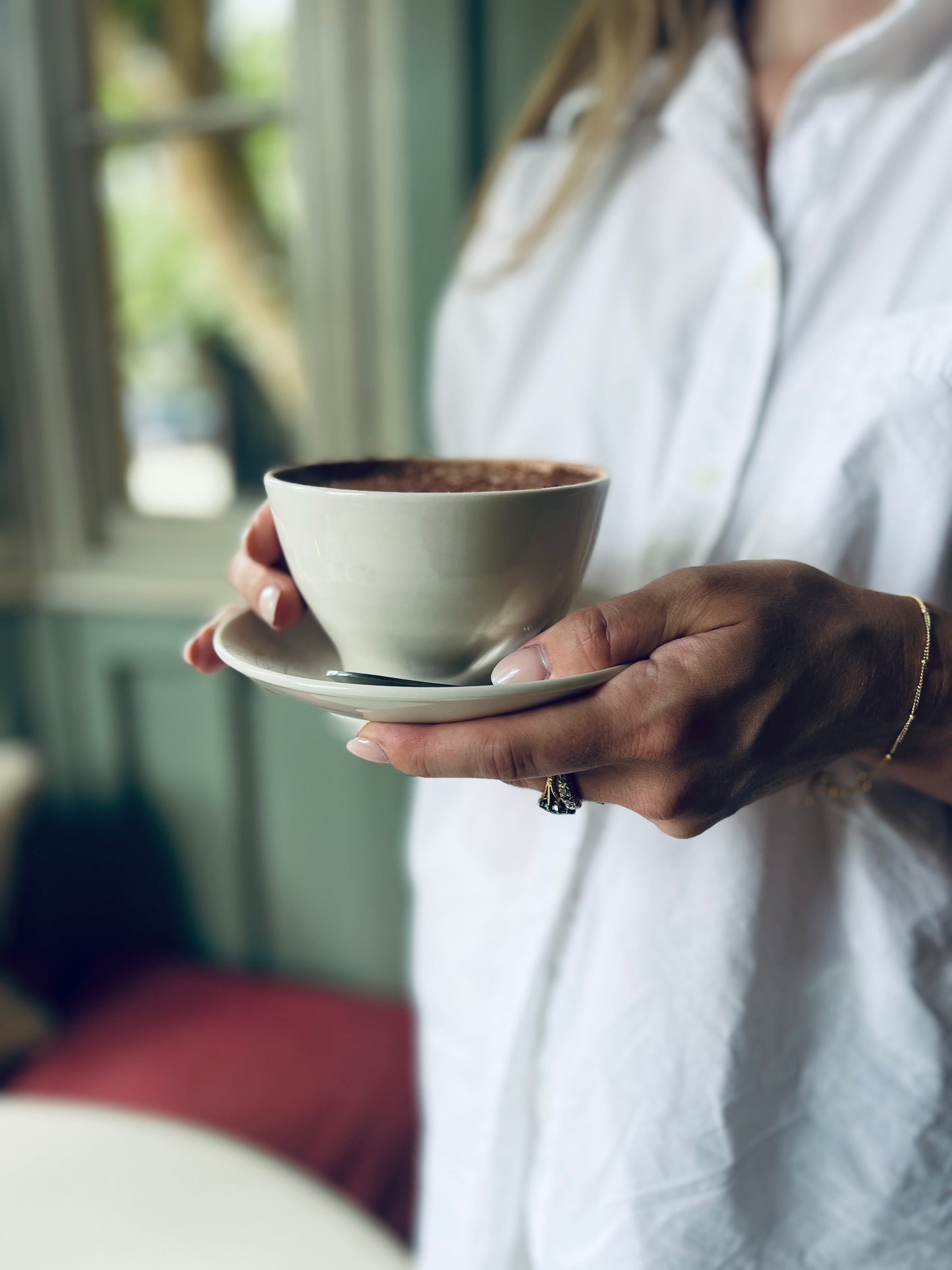 Saucer for Handleless Hot Chocolate Mug