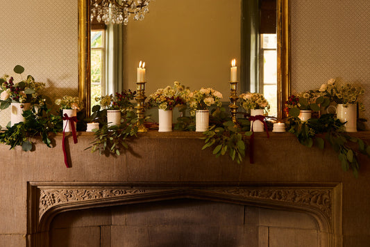 Porcelain Bud Vases - Boxed Gift Set of 3