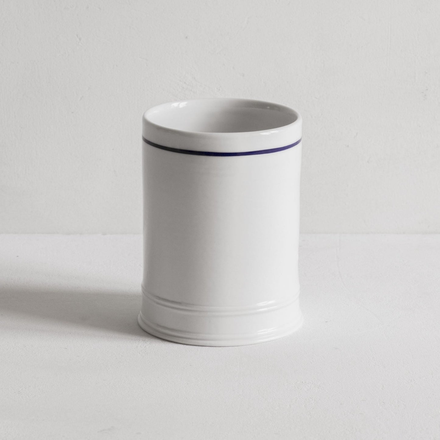 Classical Porcelain Beaker Blue Line