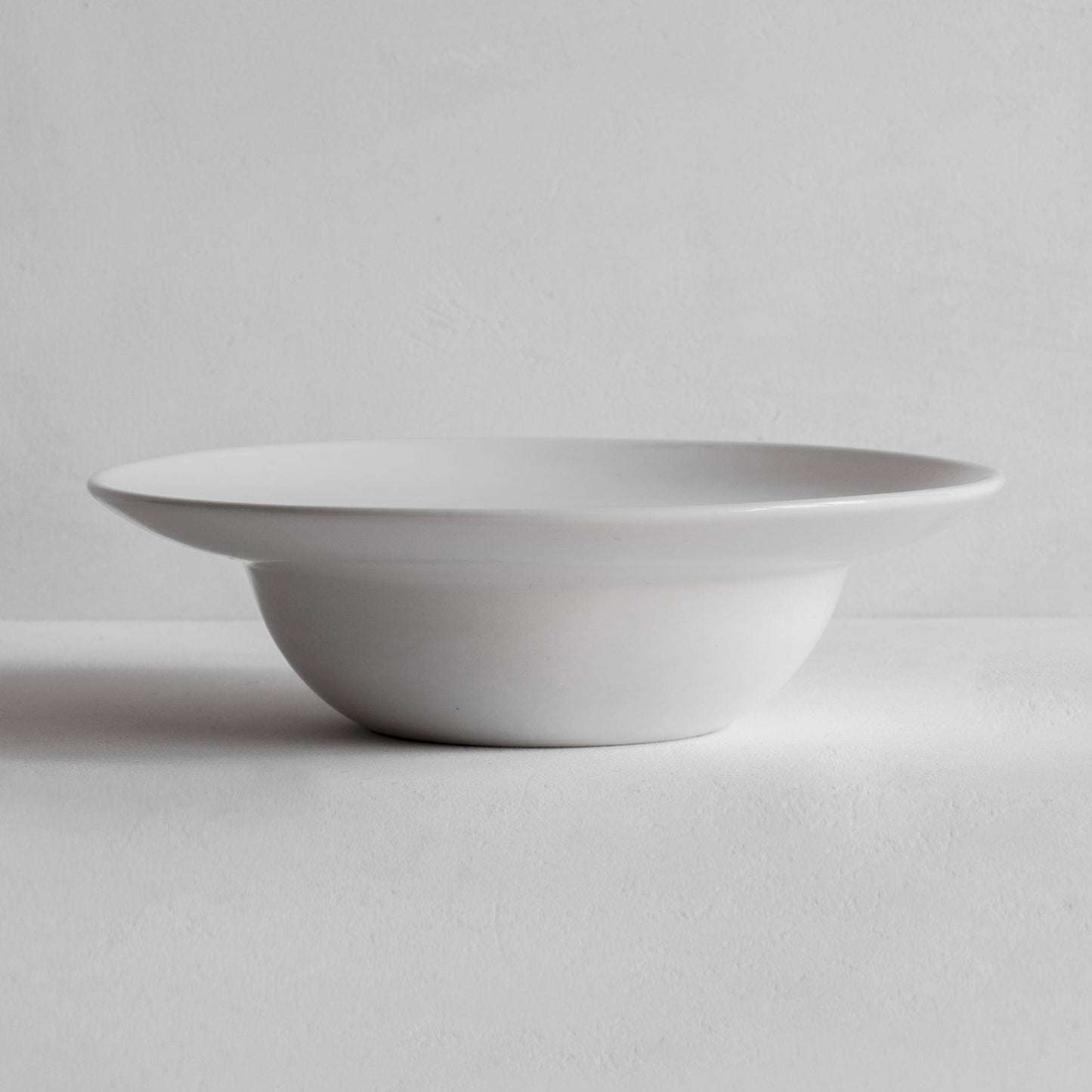 Classic Porcelain Deep Bowl Side View