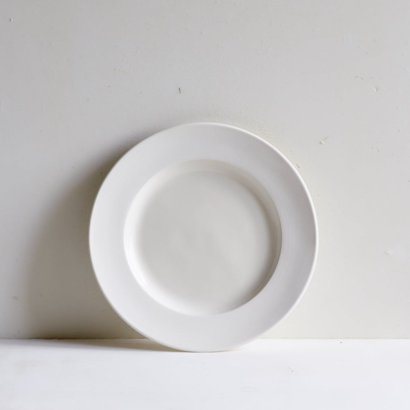 Classical Porcelain Side Plate Unglazed Border