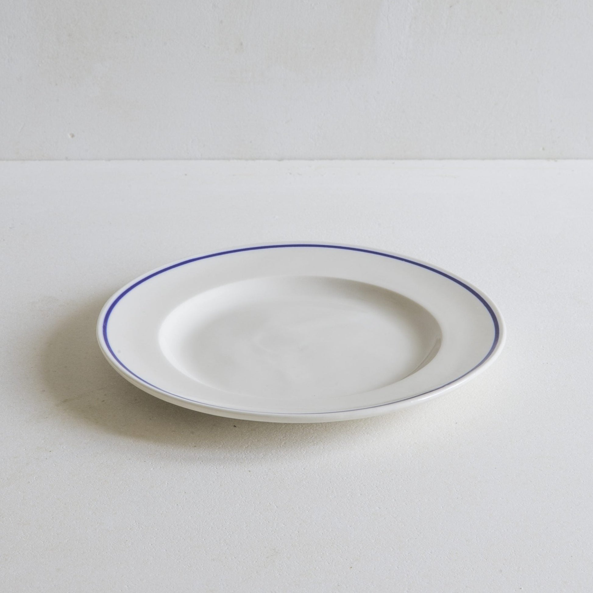 Porcelain Side Plate | Cobalt Blue Line | Luxury Dinnerware