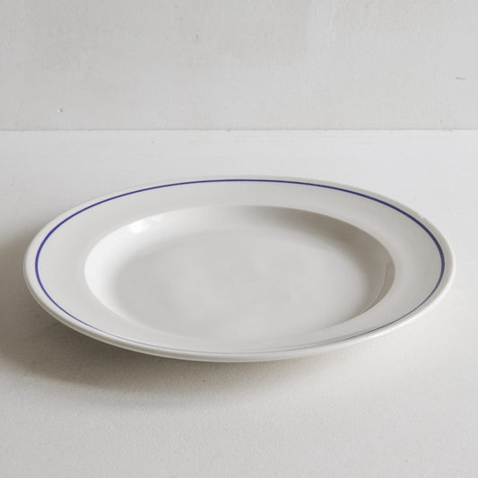 Dinner Plate Cobalt Blue Line - Classical Porcelain