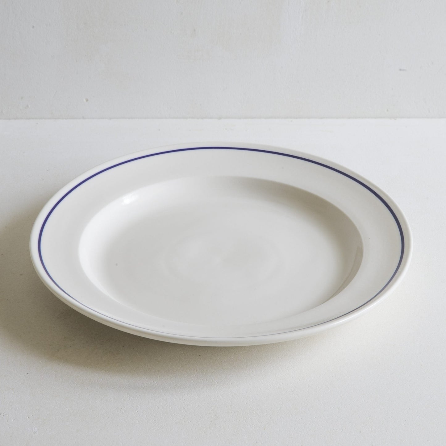 Cobalt Blue Line 30cm Large Dinner Plate