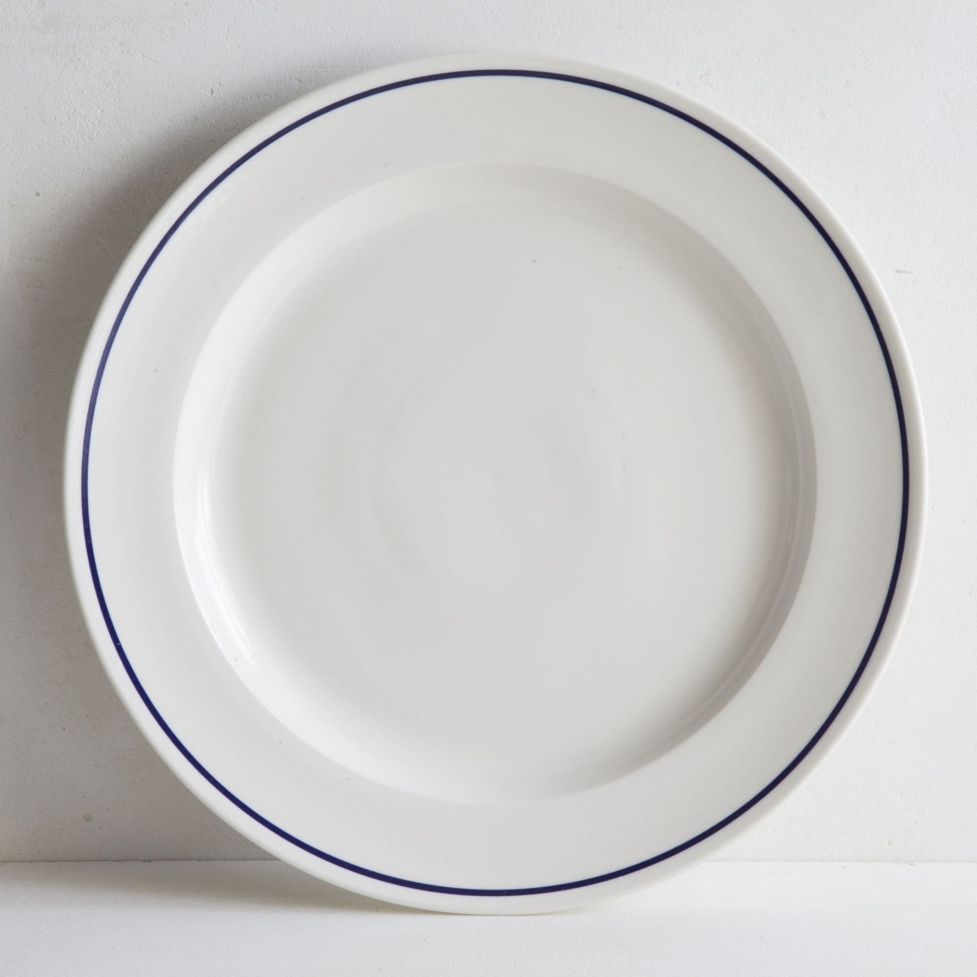 Porcelain Large Dinner Plate | Charger | Cobalt Blue Line | Luxury Dinnerware