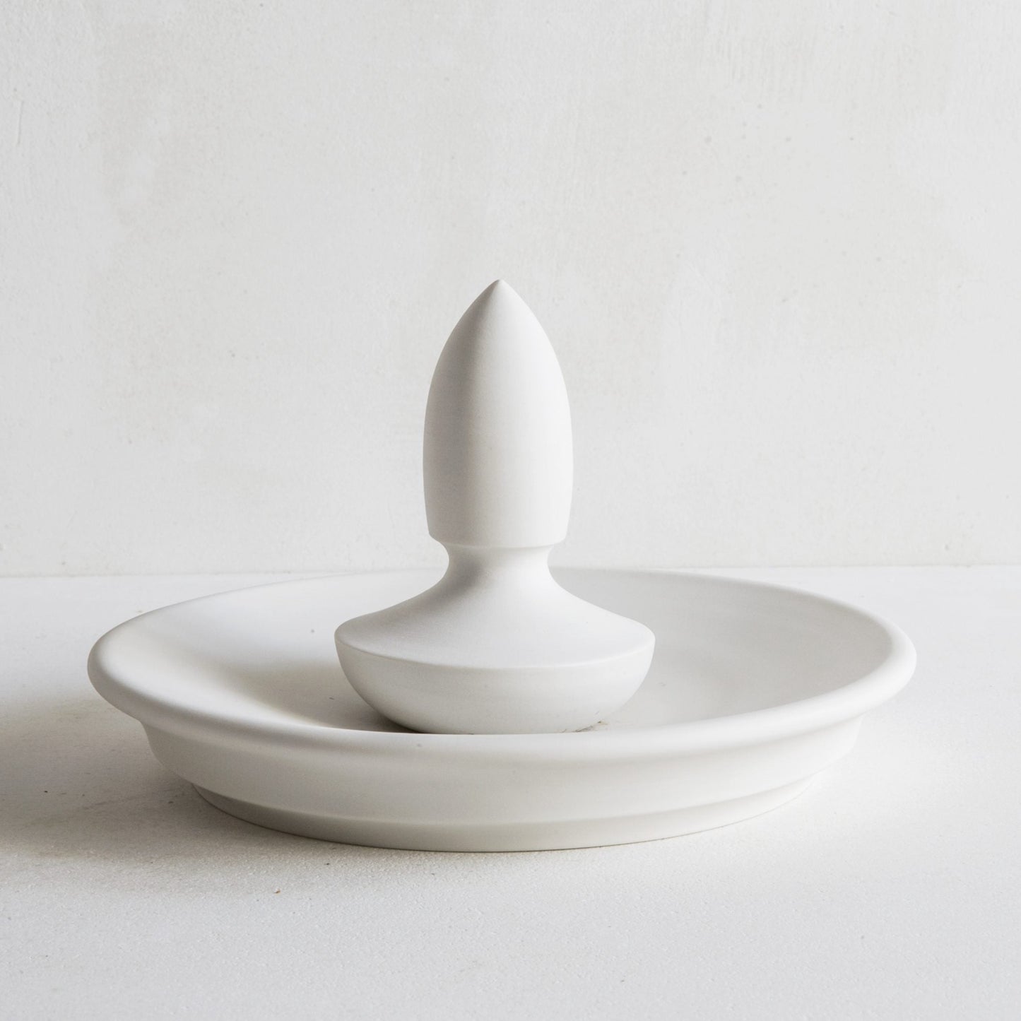 Flat Mortar with Pestle - Spear, small