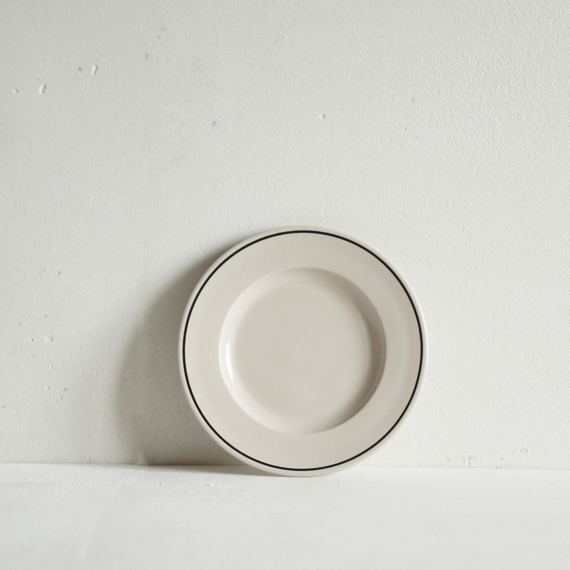 Classical Stoneware Line Noir Small Side Plate - Seconds