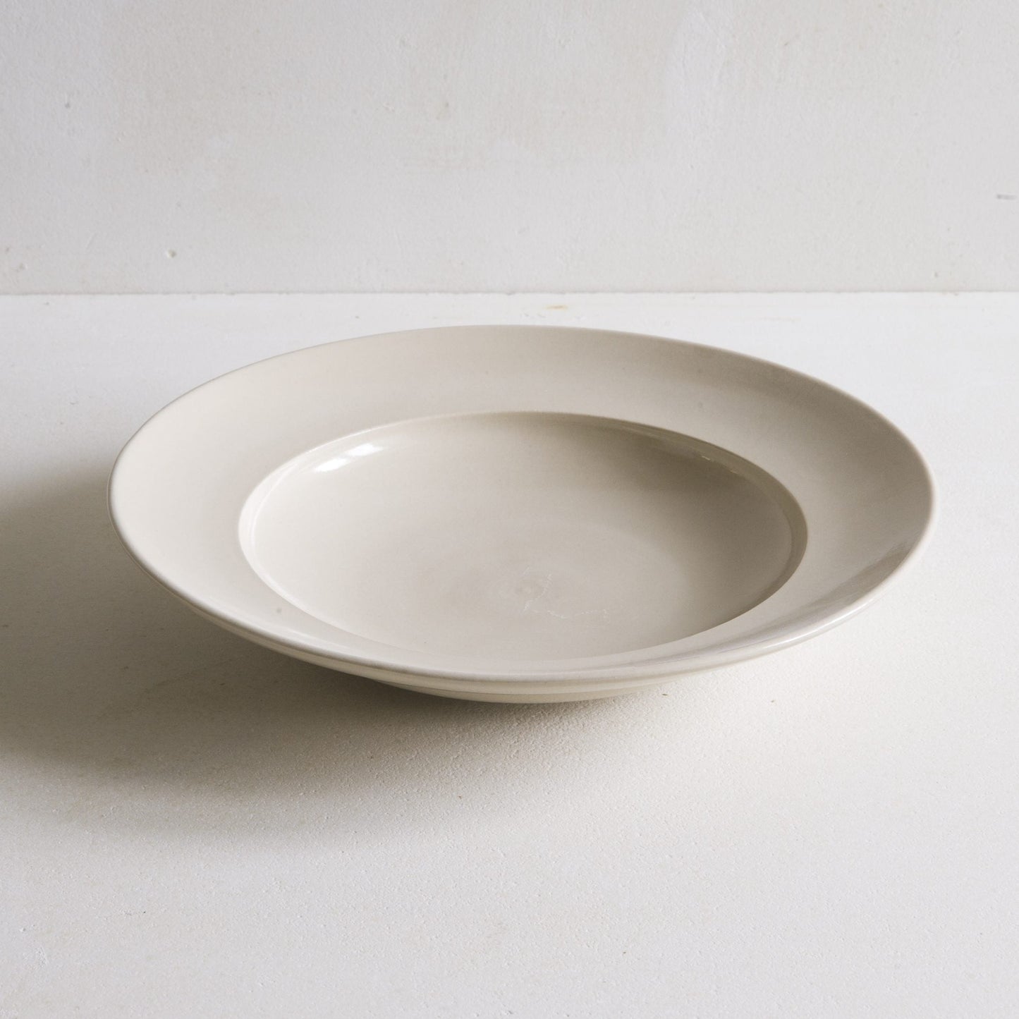 Stoneware Shallow Bowl