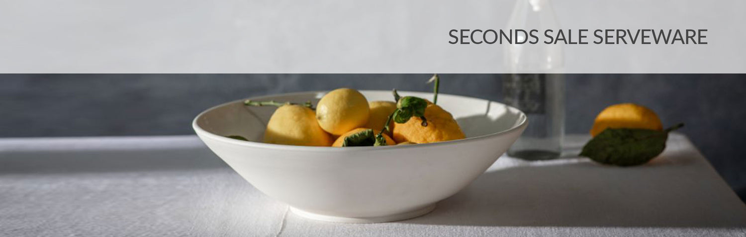 Seconds Sale Serveware