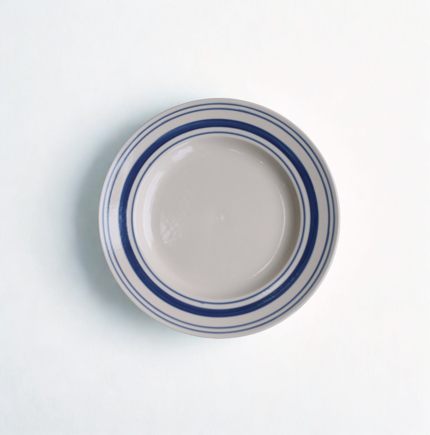 Special Edition: Classical Sea Stripes on Stoneware, Side Plate - Seconds