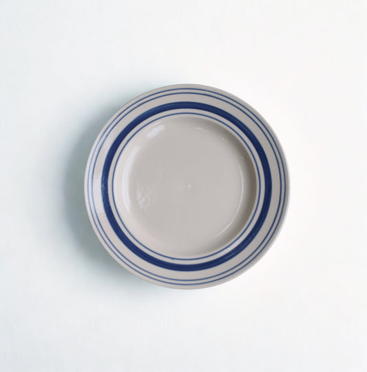 Special Edition: Classical Sea Stripes on Stoneware, Side Plate - Seconds