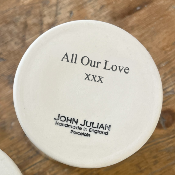 Personalised Backstamp