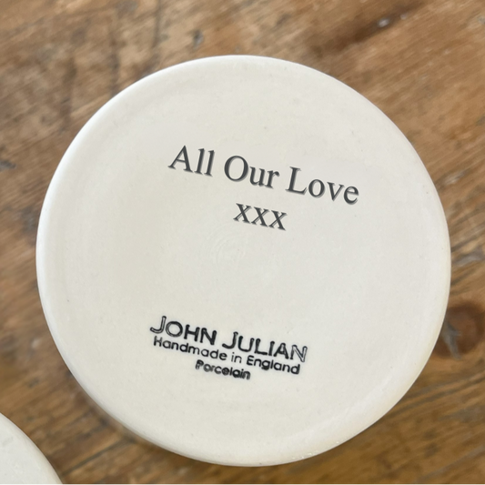 Personalised Backstamp
