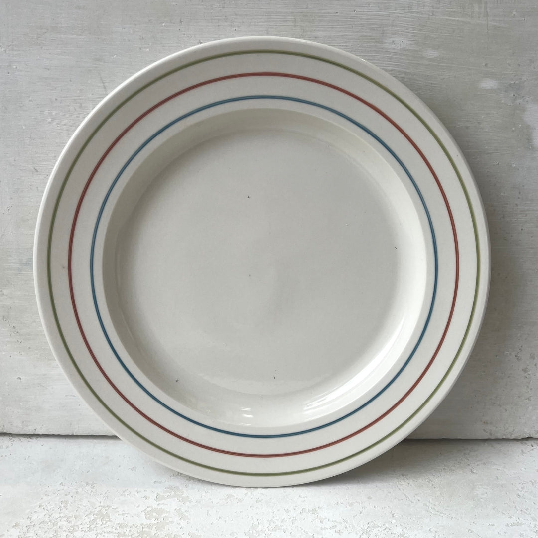 Dinner Plate Bistro Lines - Classical Porcelain