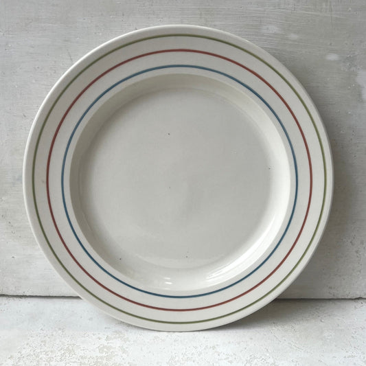 Dinner Plate Bistro Lines - Classical Porcelain