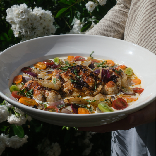 Special Edition: Classical Deep Serving Plate, Large - Seconds