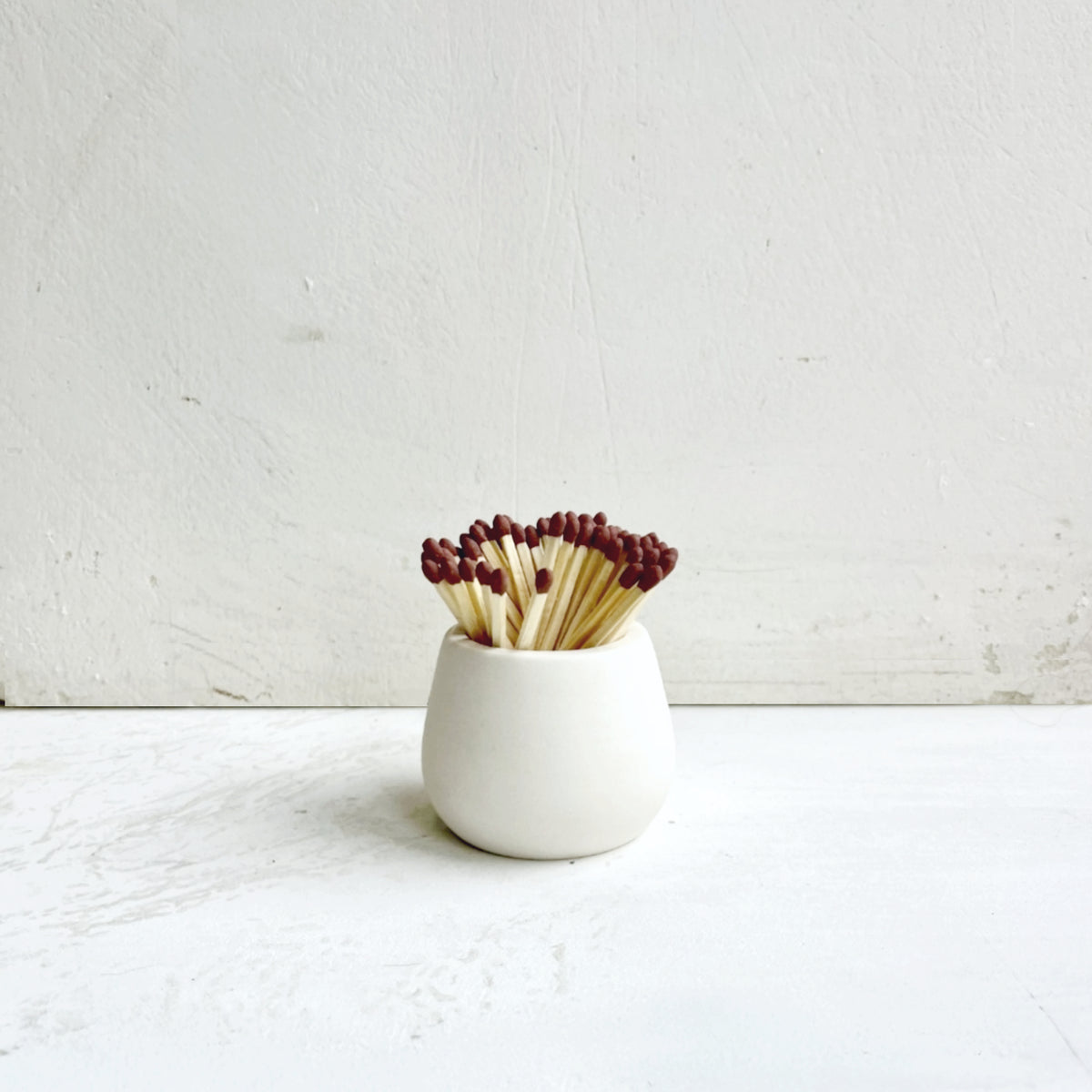 Porcelain Match Pot
