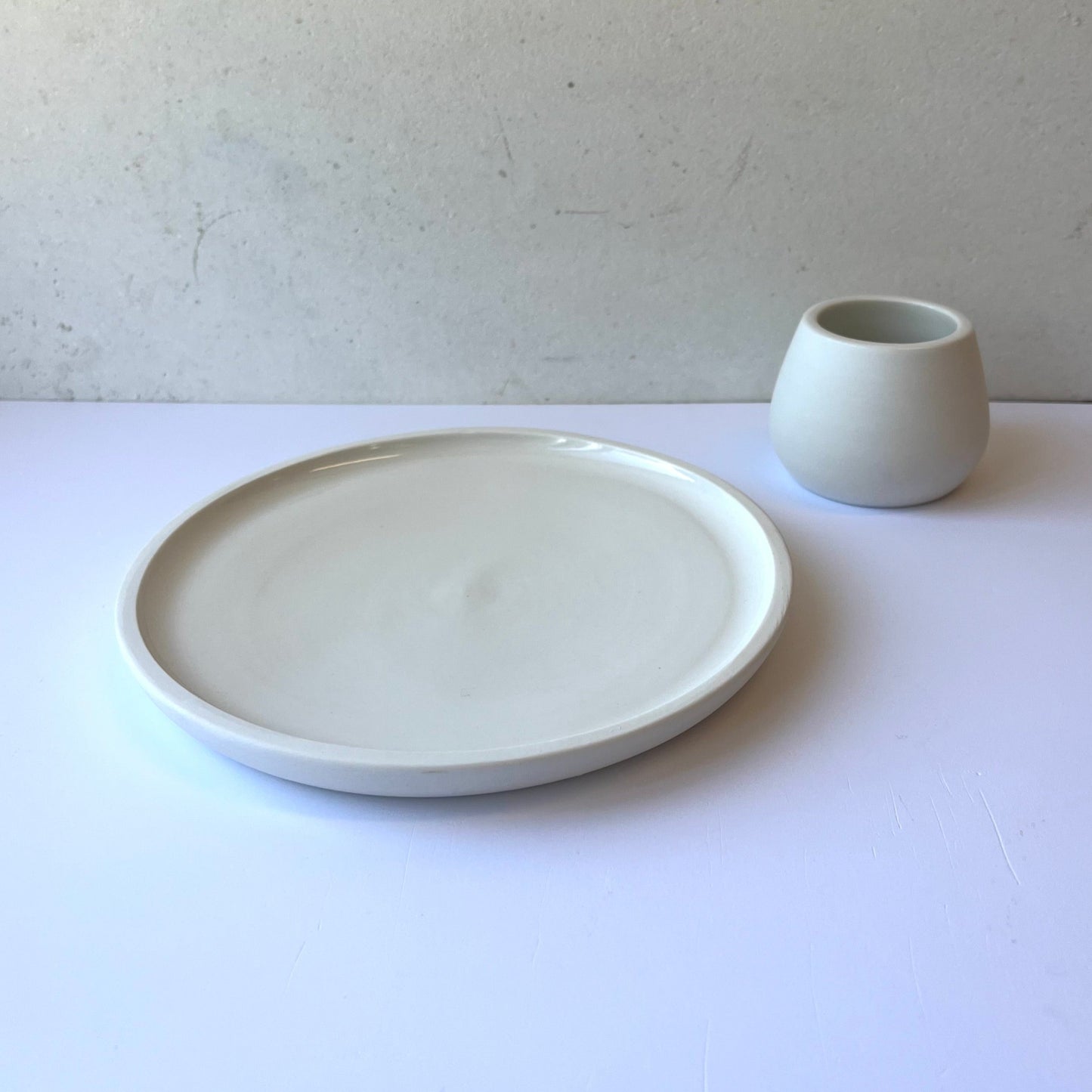 Simple Plate for Egg Cup