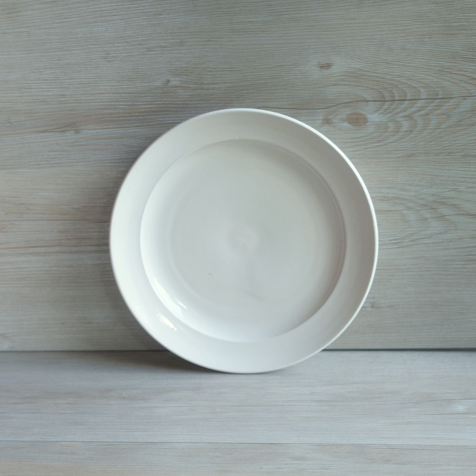 Special Edition Plain Porcelain Large Side Plate 23cm - Seconds