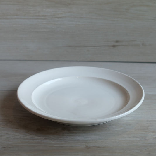 Special Edition Plain Porcelain Large Side Plate 23cm - Seconds