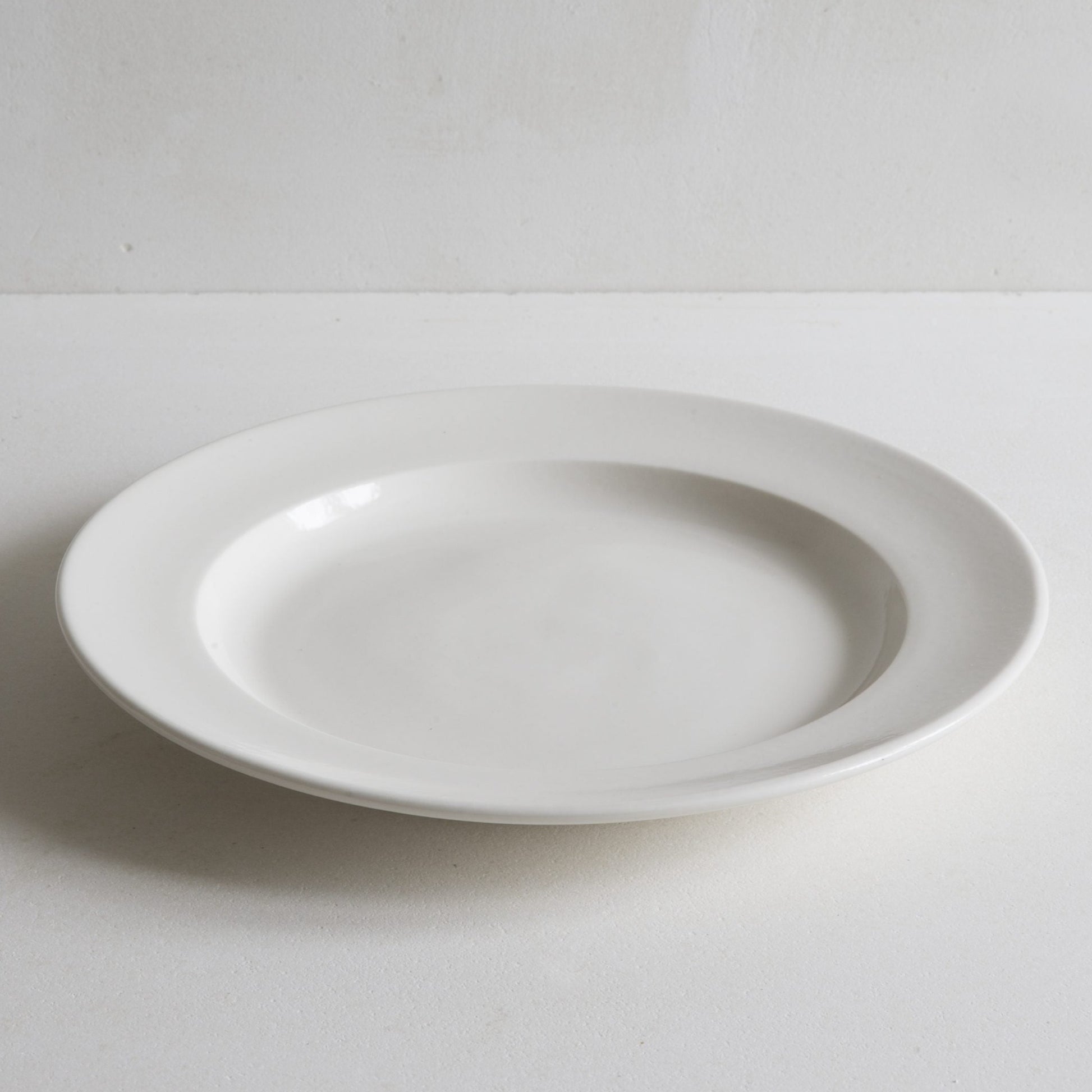 Porcelain Dinner Plate | Luxury Pottery Dinnerware Handmade in UK