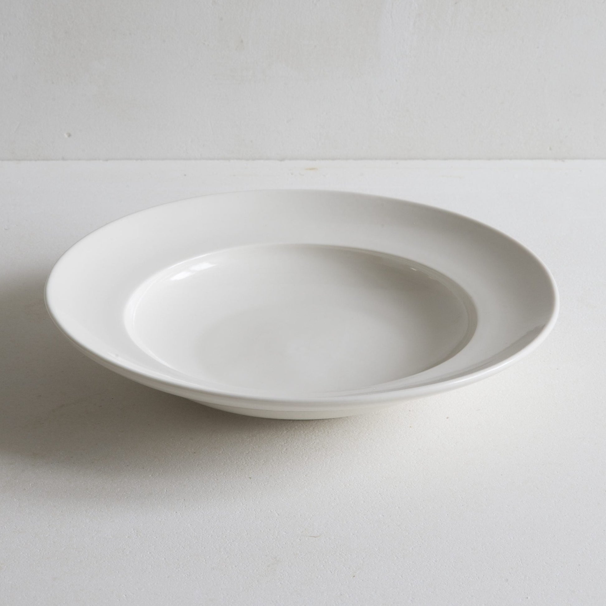 Porcelain Shallow Bowls | Luxury Pottery Dinnerware Handmade in UK