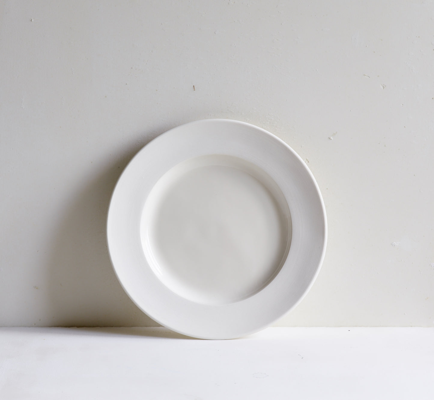Classical Porcelain Side Plate Unglazed Border