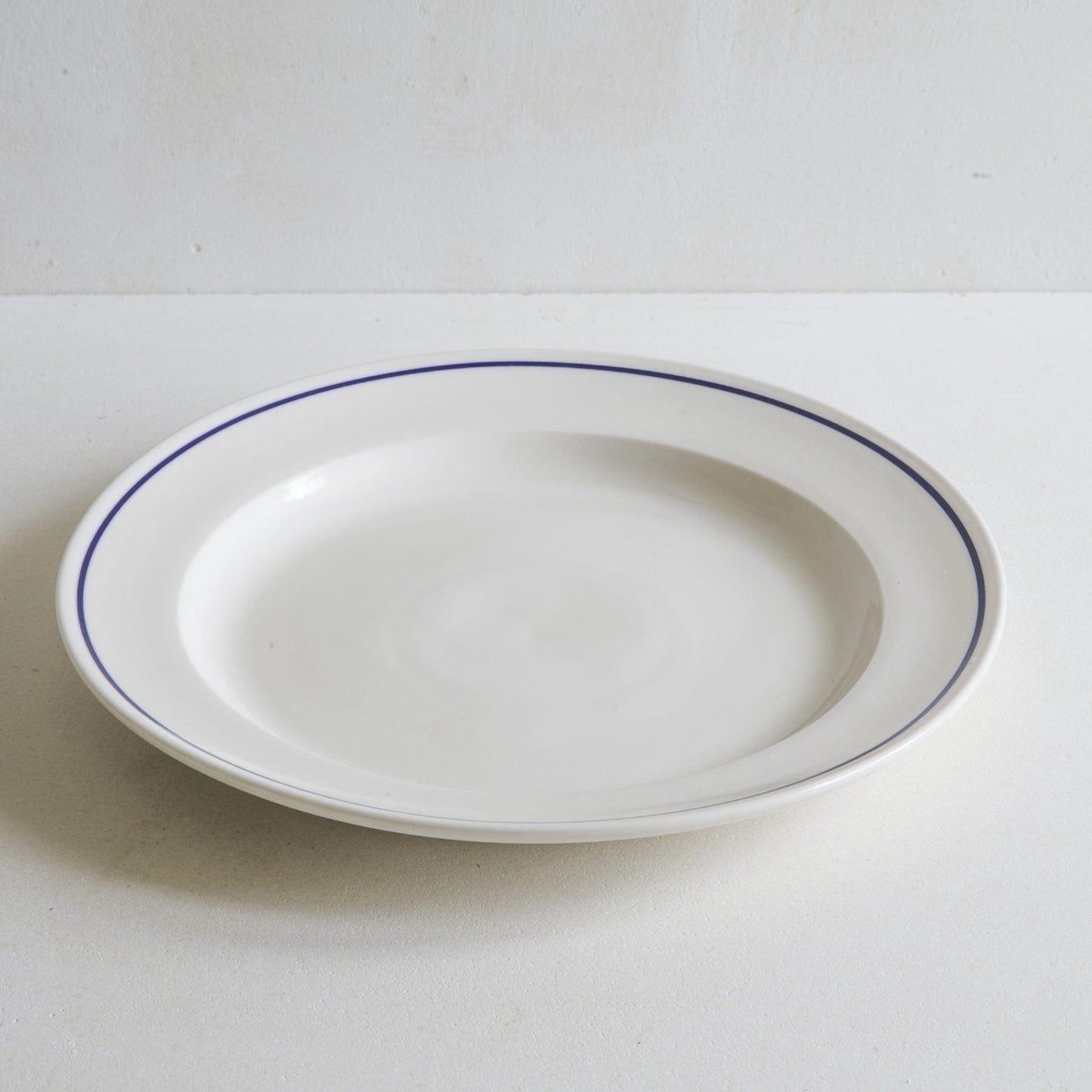 Cobalt Blue Line 30cm Large Dinner Plate