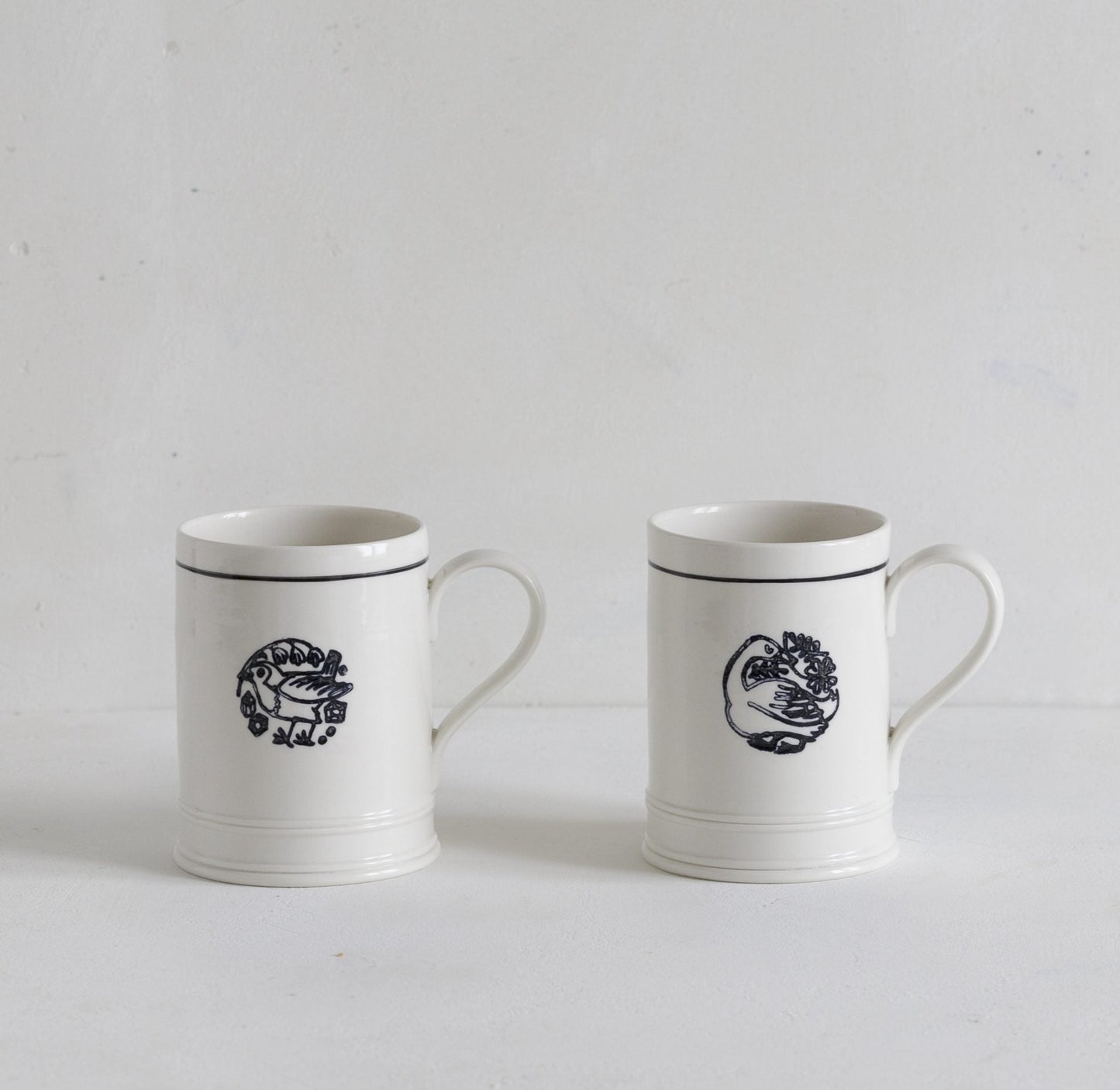 Classical Mugs with Makoto Kagoshima designs