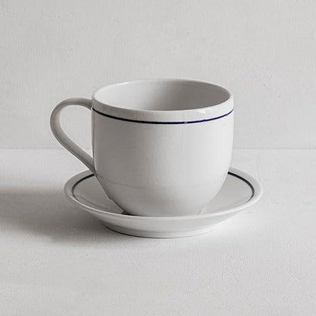 Saucer for Simple Mug with blue line