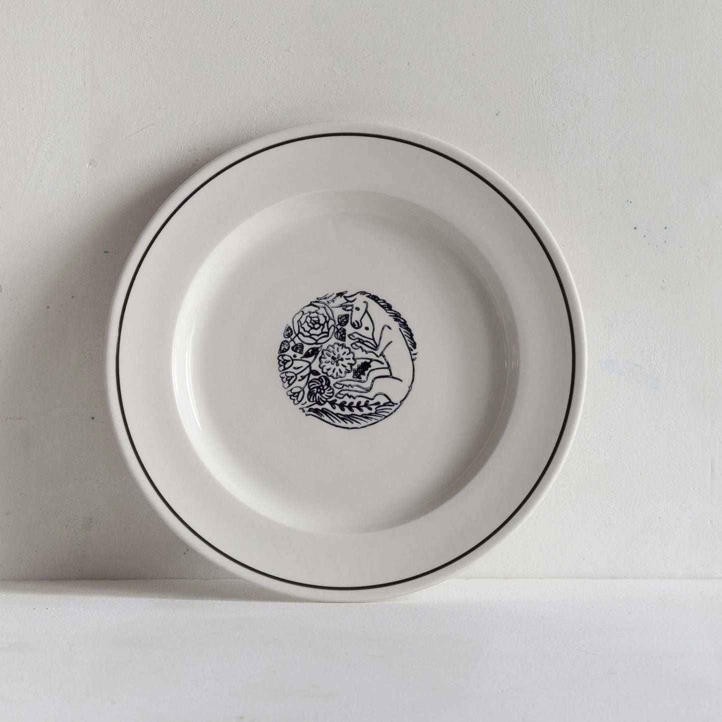 Makoto Kagoshima Unicorn Dinner Plate