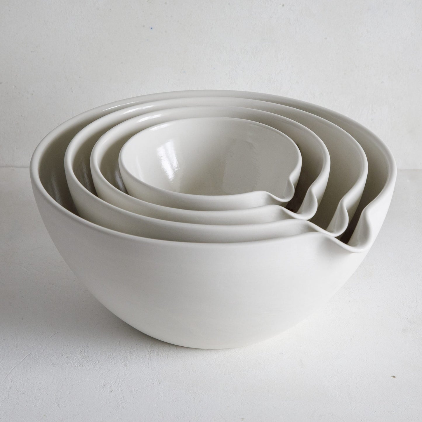 Mixing Bowls with pouring spout