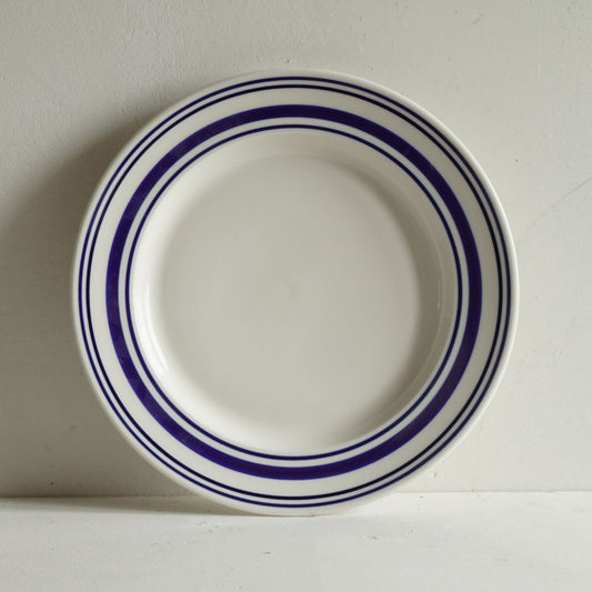 Classical Porcelain Sea Stripes Dinner Plate
