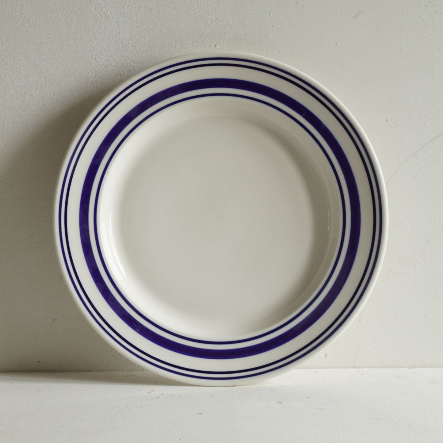 Porcelain Sea Stripes Dinner Plate