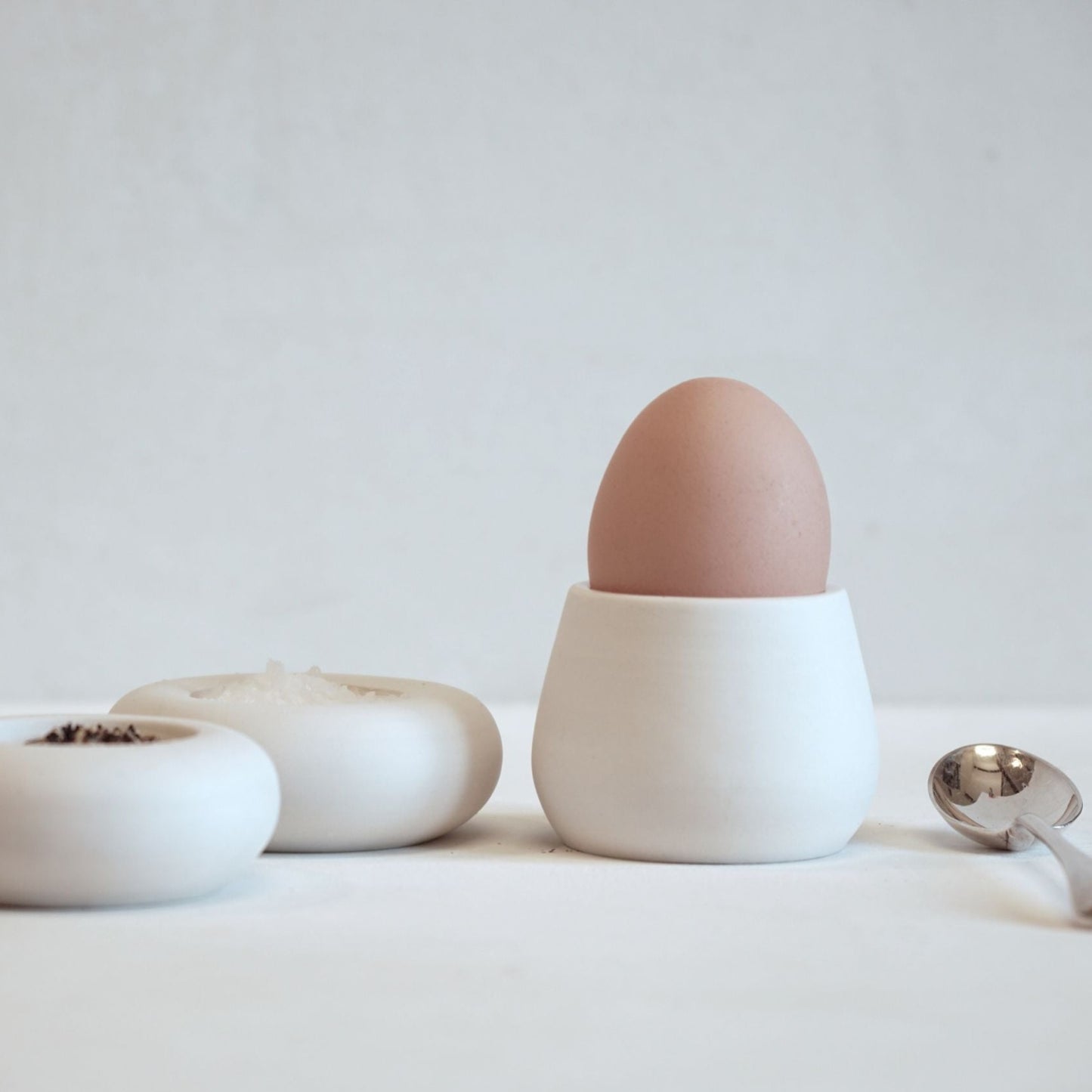 Simple Egg Cup with Simple Pinch Pots