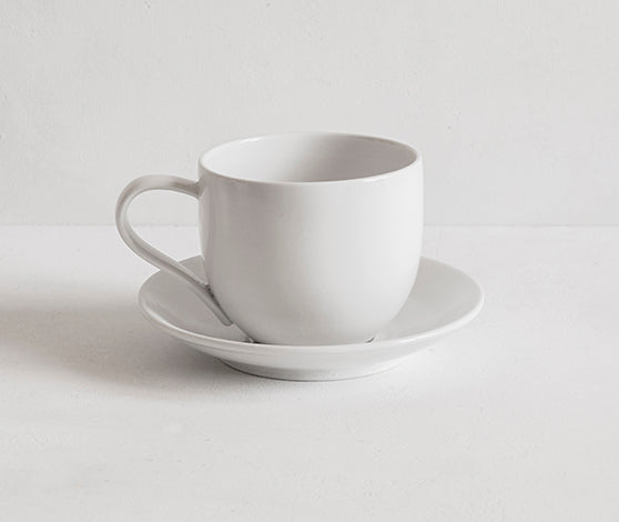 Simple Porcelain Mug | Luxury Pottery | Handmade in Wiltshire, UK