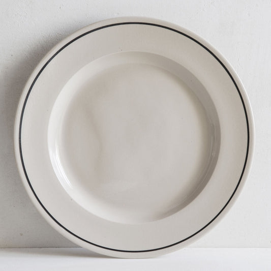 Classical Stoneware Line Noir Large Dinner Plate